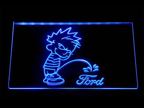 Calvin on Ford LED Neon Sign